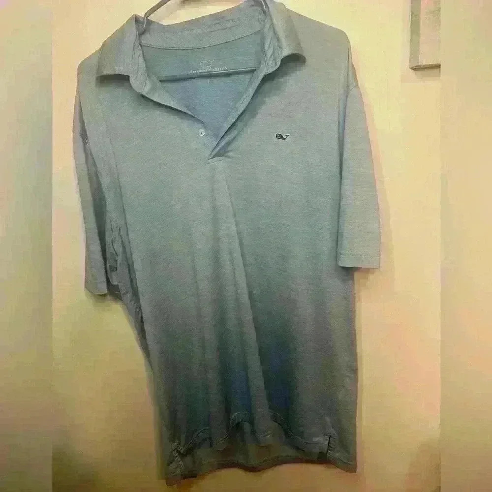 Mens VINEYARD VINES dri-fit collared shirt size large